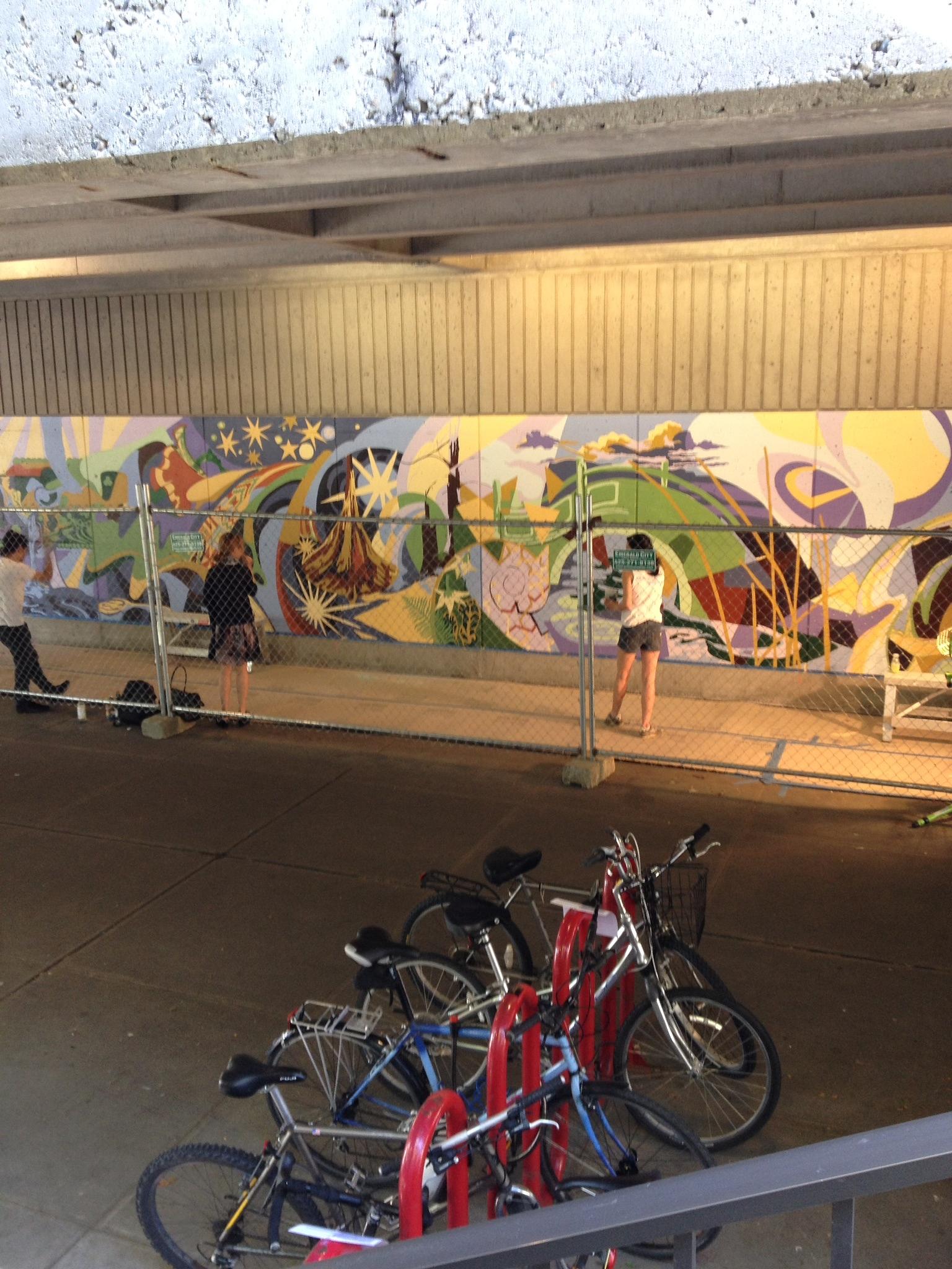 2015 class mural - design by Heather Brammeier