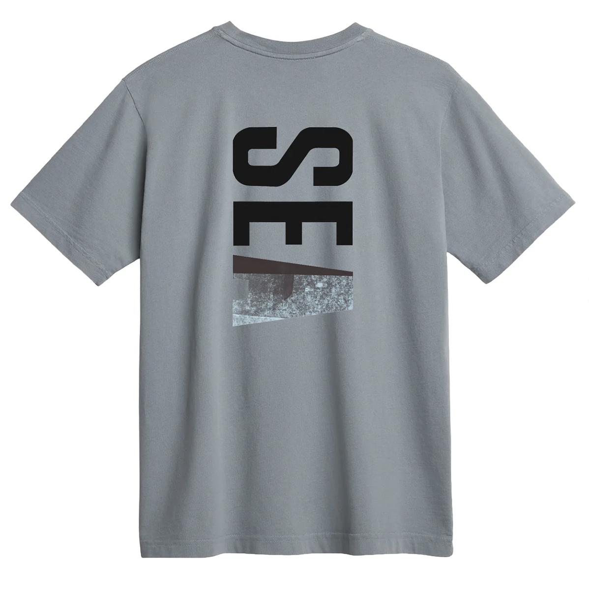 SEA t-shirt (back) for the Seattle Kraken/The Climate Pledge 2025